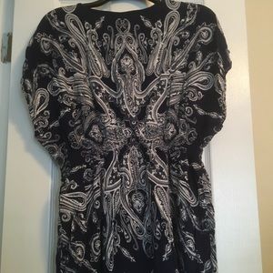 St. John’s Bay cinched waist lightweight shirt